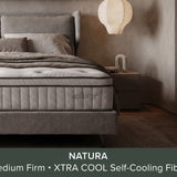 NATURA XTRA COOL Latex Mattress with Adaptive Core Spring