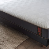 ORTHOPEDIC MASTER Sanitized® Antimicrobial High Resilience Foam Responsive Coil Support Mattress
