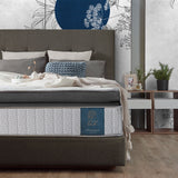 SEVILLE LUX Black Diamond™ Ultra-cool Latex ViroClean Antimicrobial Responsive Micro-spring Mattress