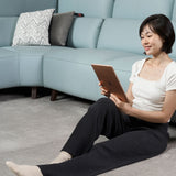 HIRO Modular Leather Sofa with Adjustable Headrest