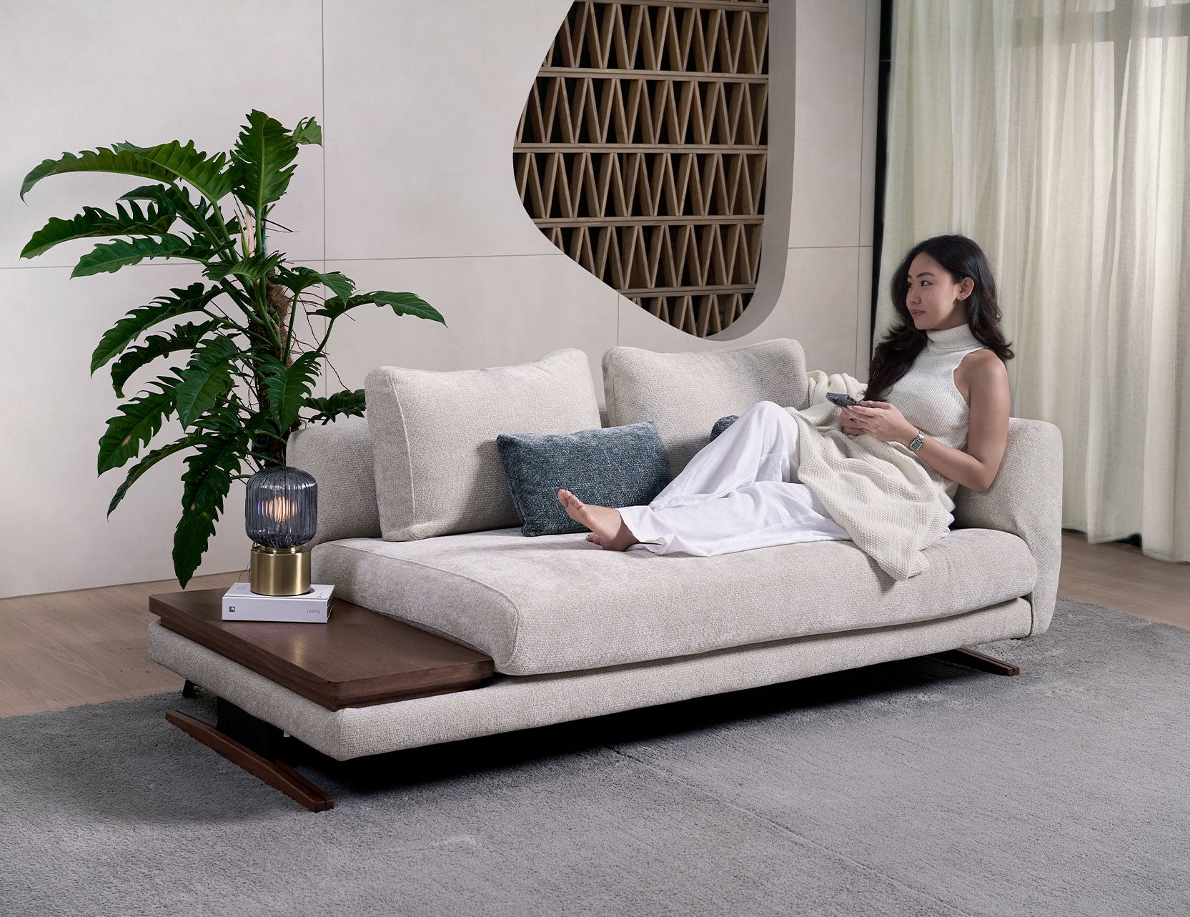 EVITA Fabric Modular Sofa