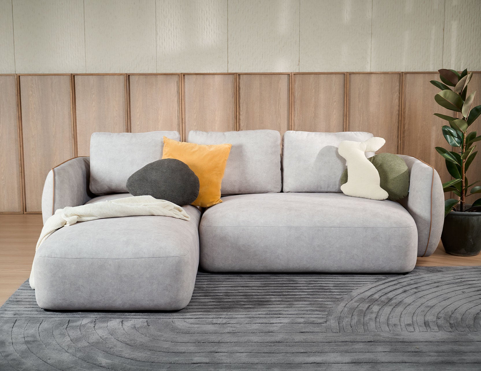ROND Fabric with Removable Covers Modular Sofa