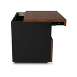 SLIDE Walnut Bedside Table