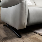 VISO Leather Motorised Adjustable Headrest Recliner sofa