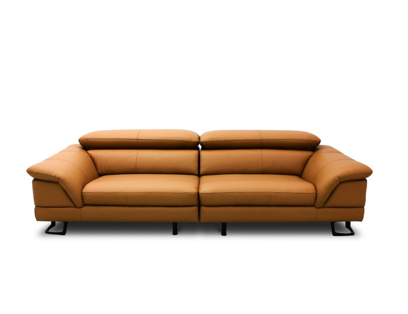 Korus 3 Seater Leather Sofa With