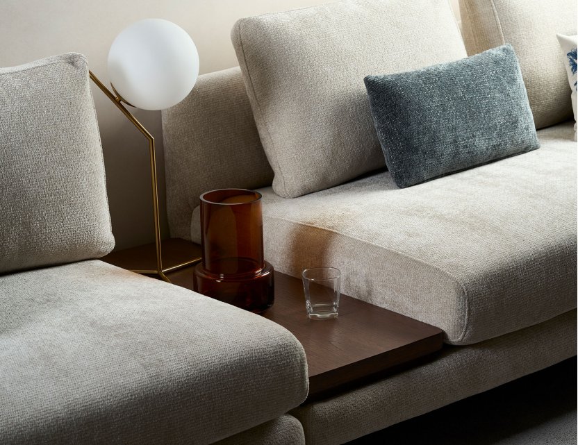 New Evita Fabric Sofa with Removable Covers