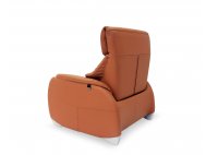 Sho Motorised Leather Recliner Sofa with High Backrest and Touch Sensors