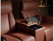 Sho Motorised Leather Recliner Sofa With Storage Box and Cupholders | All Seats Reclinable