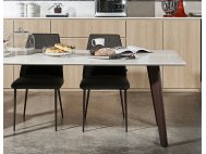 Kay Quartz Top Dining Table (1.6M) with 4 Henry Dining Chairs
