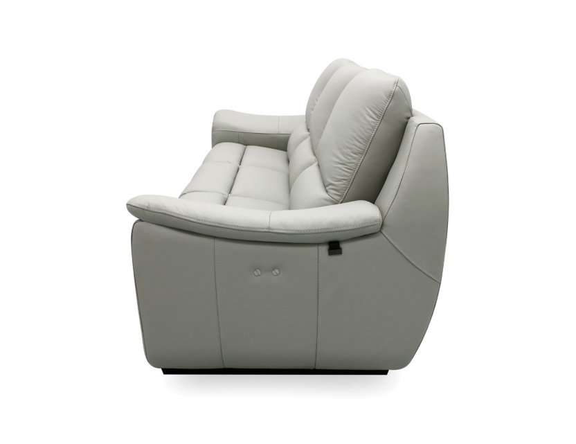 Concerto Motorised Leather Recliner Sofa with High Backrest