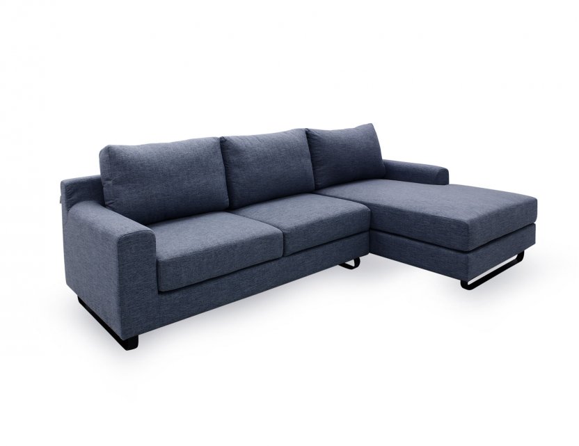 Ross L-Shape Fabric Sofa with Removable Covers