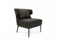 Wing Armchair with Seat Cushion