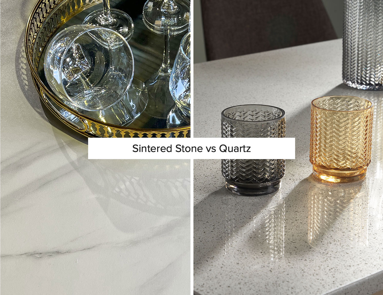 The Battle of Sintered Stone vs Quartz in the Dining Room